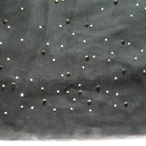 a new day Black Rhinestone Midi Skirt - Picture 3 of 10